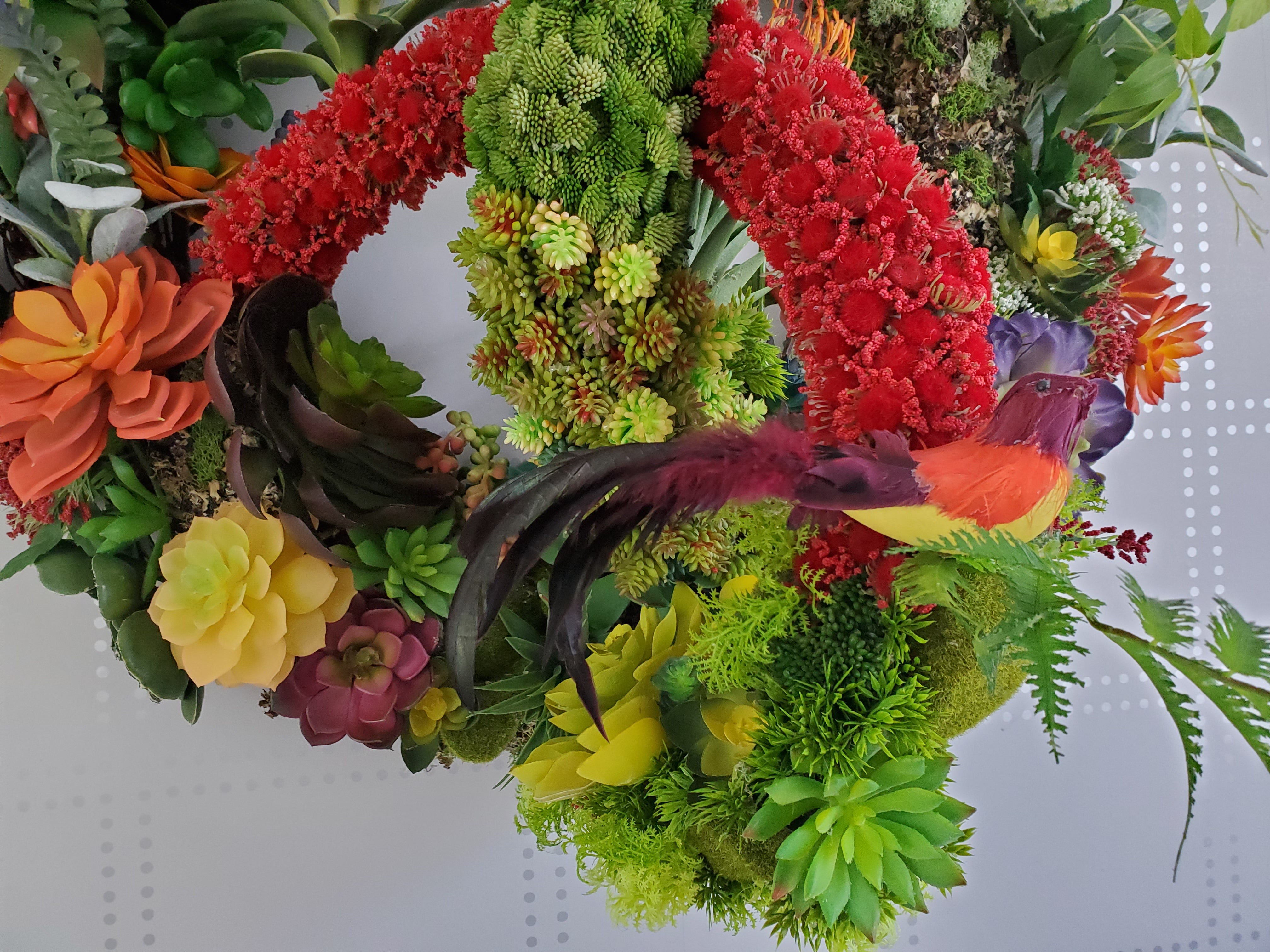 After the Rain Wreath for Front Door | Grapevine Wreaths