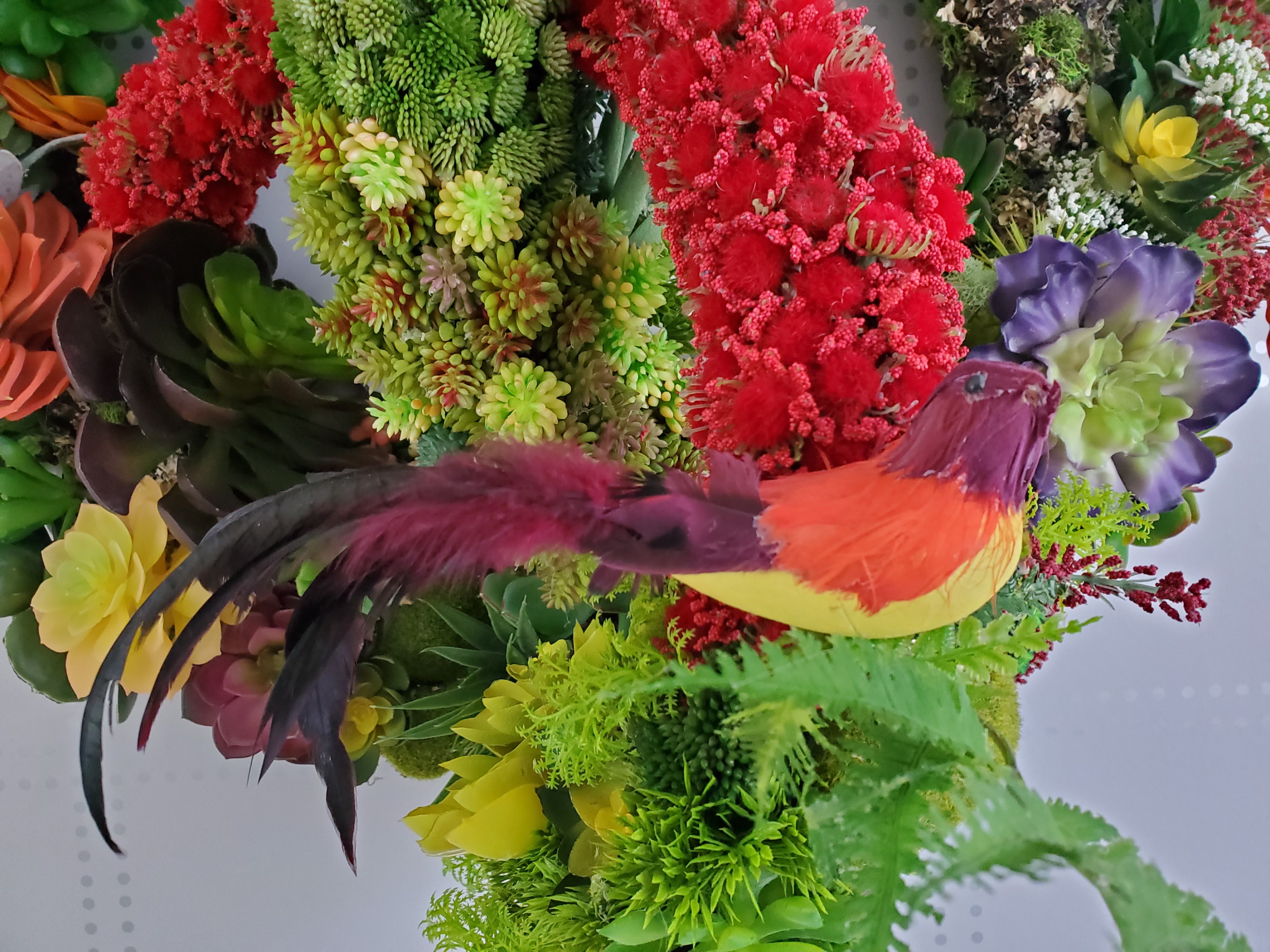 After the Rain Wreath for Front Door | Grapevine Wreaths