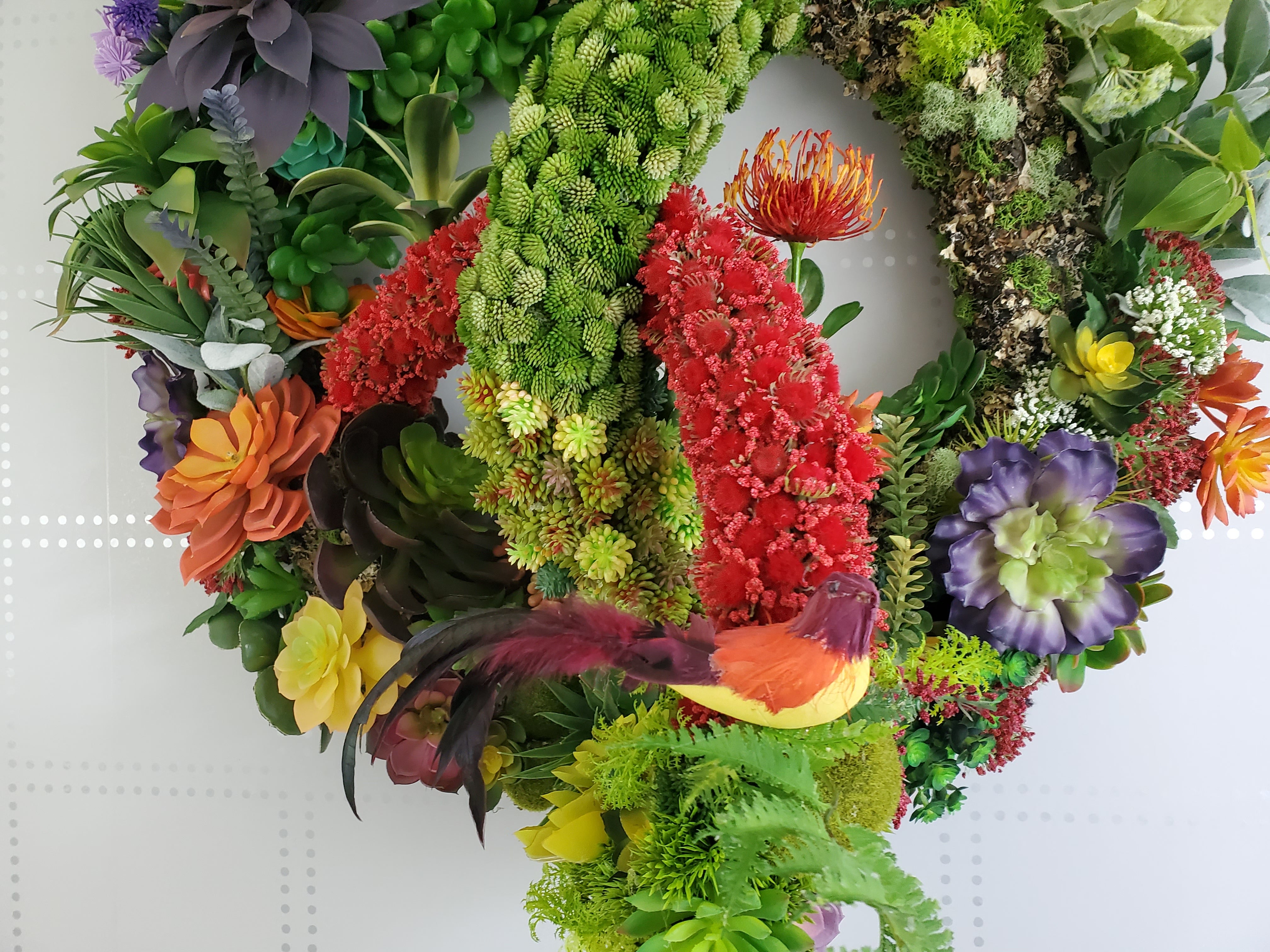 After the Rain Wreath for Front Door | Grapevine Wreaths
