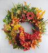 Burst of Fall Front Door Wreaths | Grapevine Wreaths