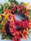Burst of Fall Front Door Wreaths | Grapevine Wreaths